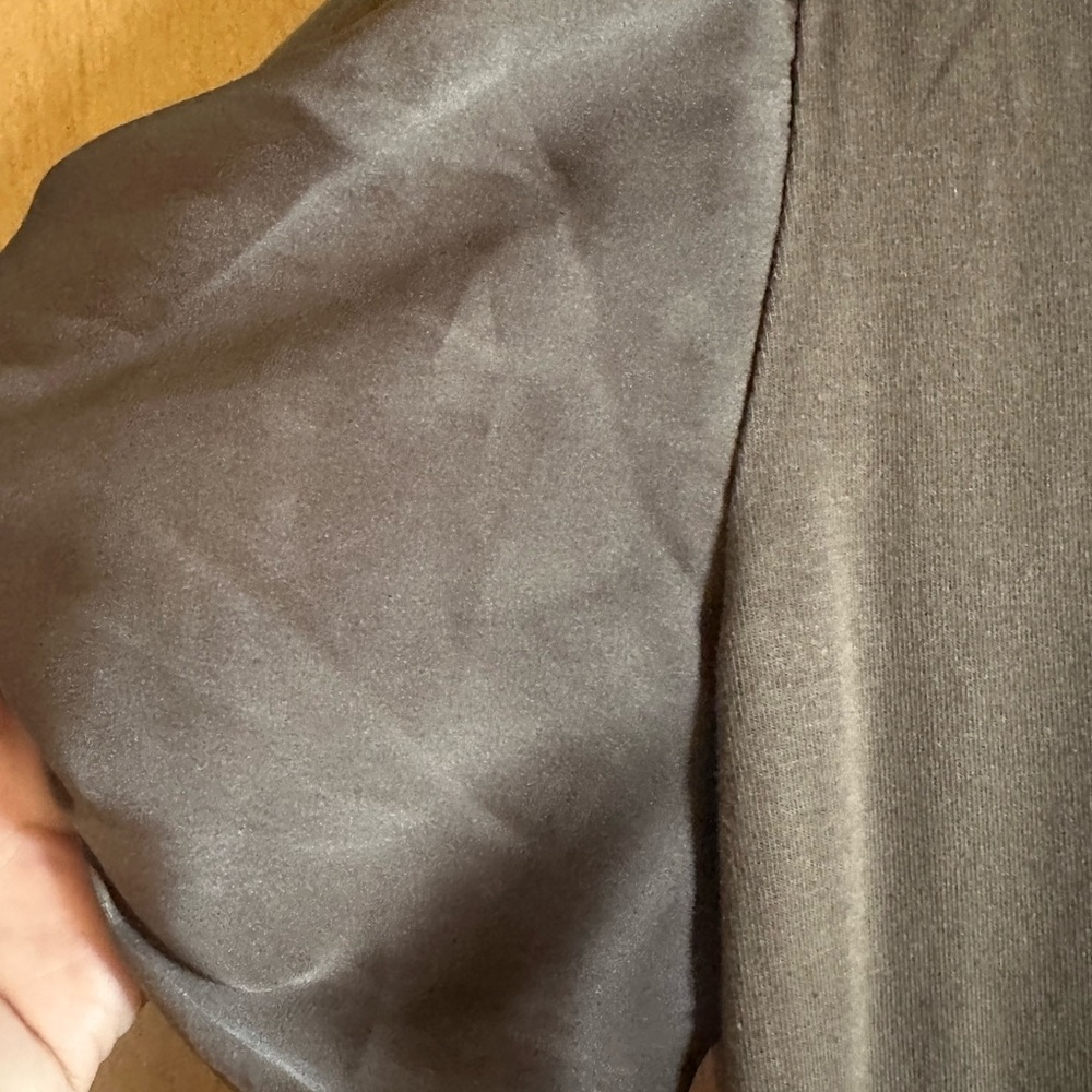 Express Army Green Bow Sleeve Blouse - Picture 2 of 5